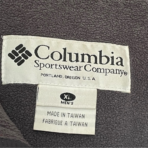 Columbia Full Zip Insulated Winter Men Jacket w fleece lining Sz X-Large in Red - Picture 10 of 15